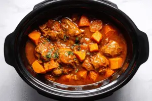 Crockpot Chicken And Sweet Potatoes