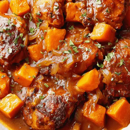 Crockpot Chicken And Sweet Potatoes Recipe