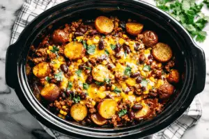 Crockpot Cowboy Casserole
