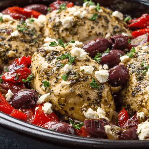 Crockpot Greek Chicken Recipe