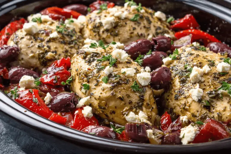 Crockpot Greek Chicken Recipe