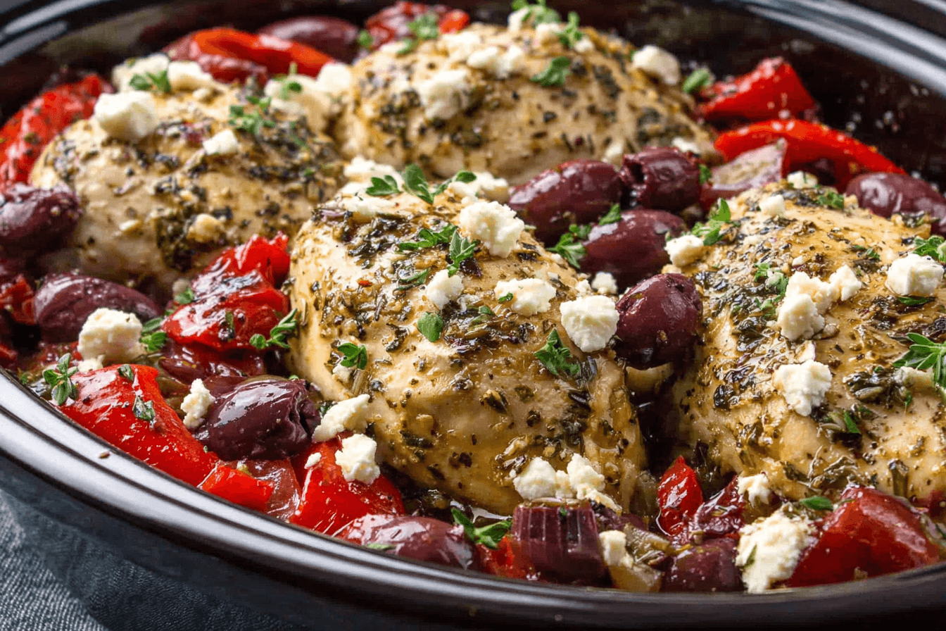 Crockpot Greek Chicken Recipe