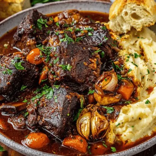 French Style Braised Short Ribs Recipe