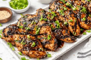 Grilled Chicken with Sweet Soy Marinade
