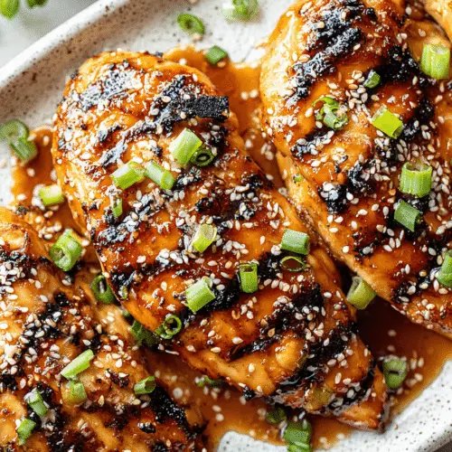 Grilled Chicken with Sweet Soy Marinade Recipe