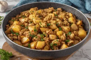 Ground Turkey With Potatoes