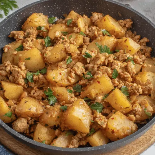 Ground Turkey With Potatoes Recipe