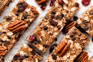 Healthy No-Bake Homemade Granola Bars