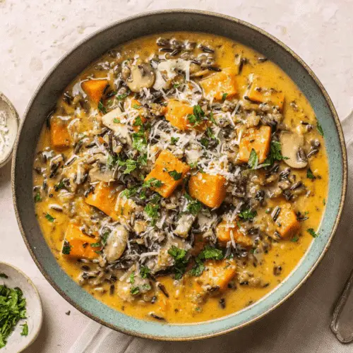 Hearty Wild Rice and Sweet Potato Soup Recipe