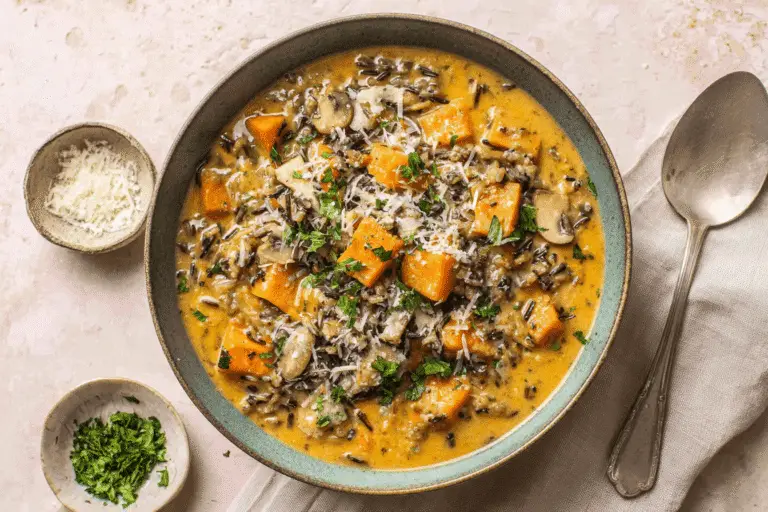 Hearty Wild Rice and Sweet Potato Soup Recipe