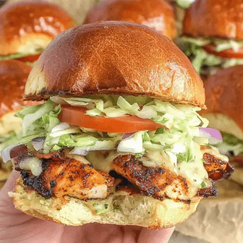 Honey Mustard Chicken BLT Sliders Recipe