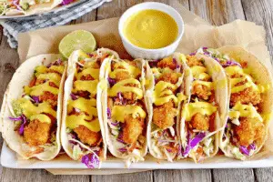 Honey Mustard Chicken Tacos