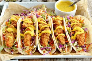 Honey Mustard Chicken Tacos Recipe