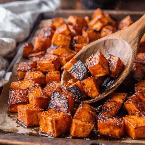 Honey Roasted Sweet Potatoes Recipe