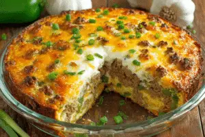 Italian Beef And Sausage Pie