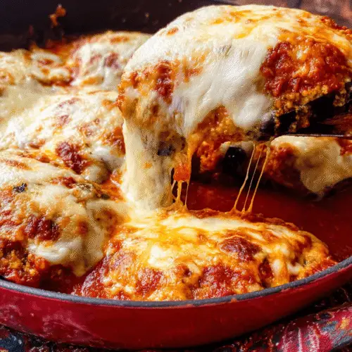 Italian Chicken and Eggplant Bake Recipe
