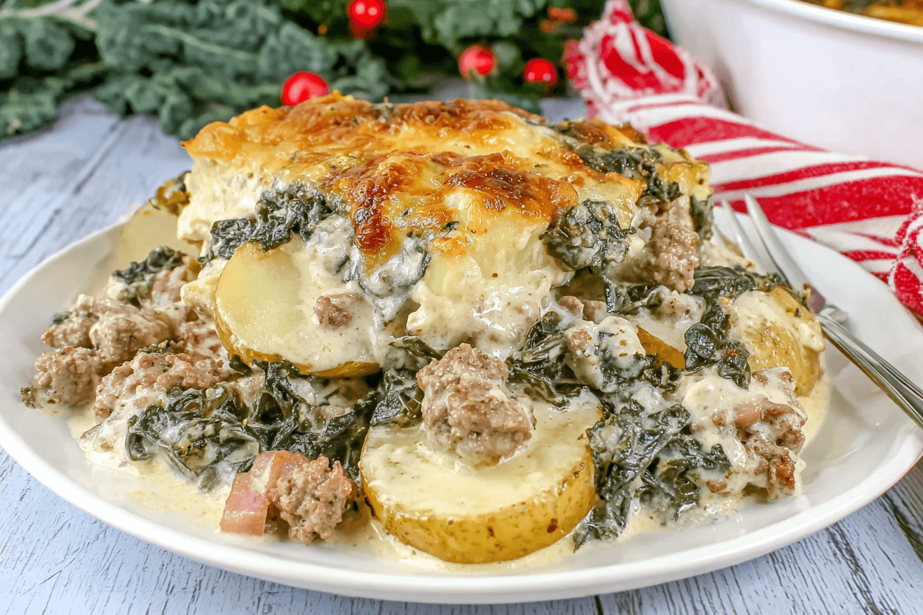 Italian Zuppa Toscana Casserole Recipe