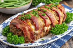 Jalapeno Popper Stuffed Meatloaf