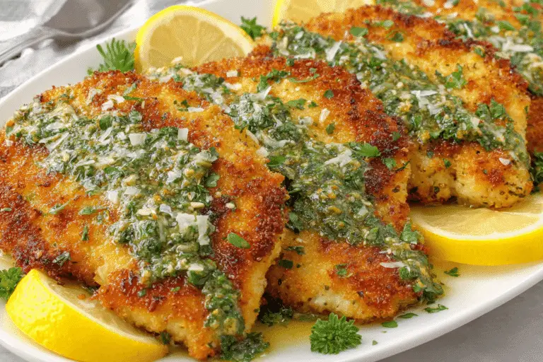 Lemon Herb Chicken Cutlets Recipe