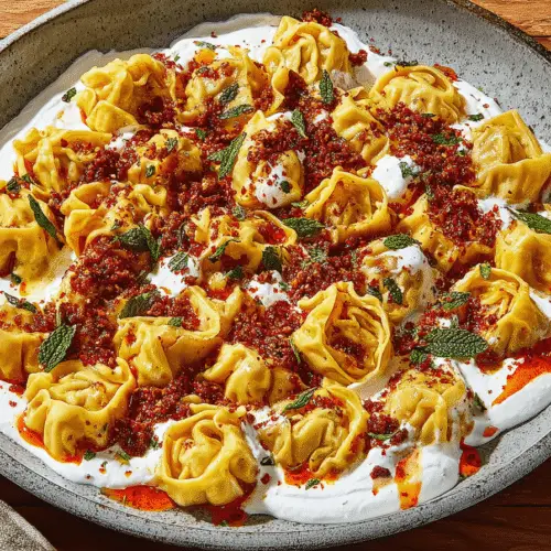 Manti Turkish Dumplings Recipe