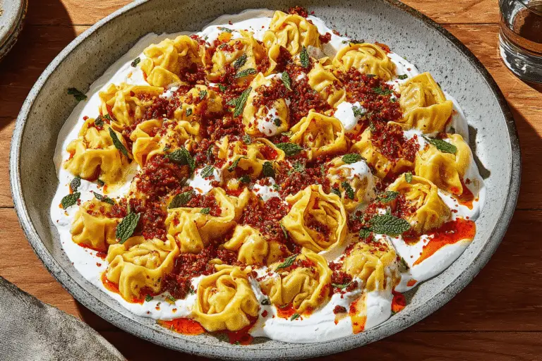 Manti Turkish Dumplings Recipe
