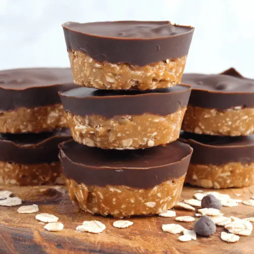Peanut Butter Oat Chocolate Cups Recipe