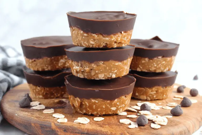 Peanut Butter Oat Chocolate Cups Recipe