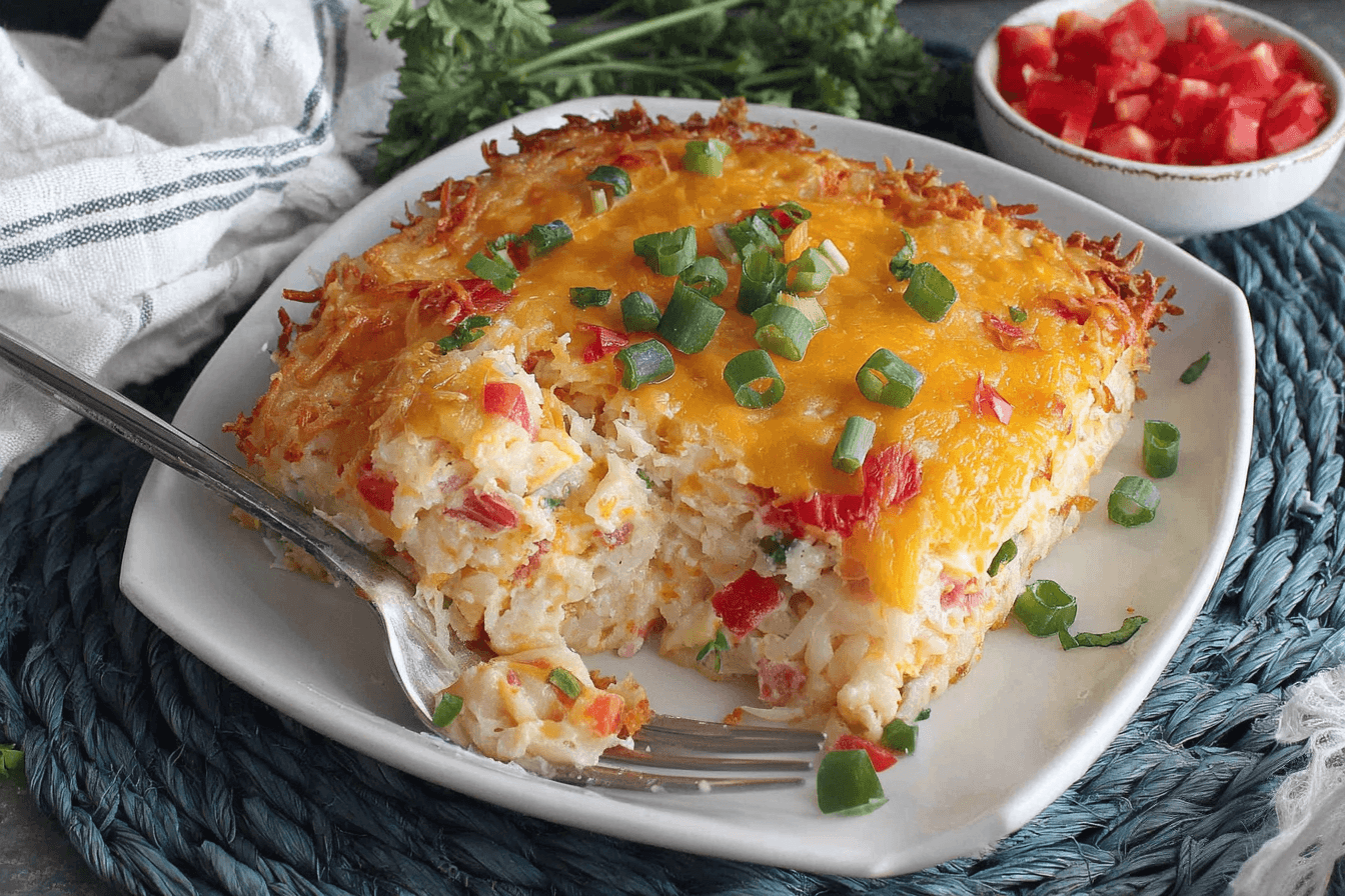 Pimento Cheese Hash Brown Casserole Recipe