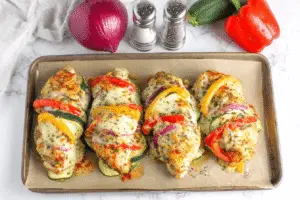 Primavera Stuffed Chicken