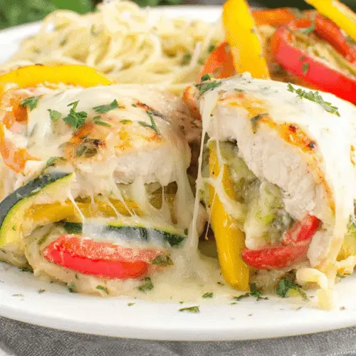 Primavera Stuffed Chicken Recipe