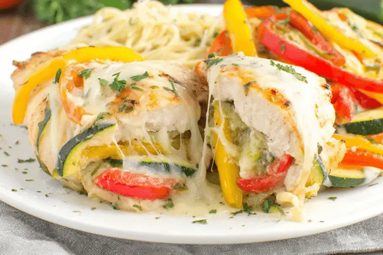 Primavera Stuffed Chicken Recipe