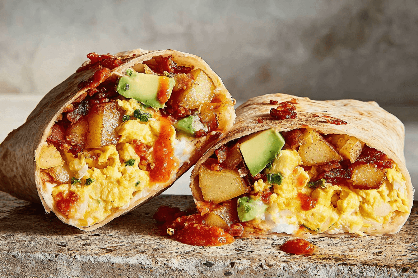 Quick Breakfast Burrito Recipe
