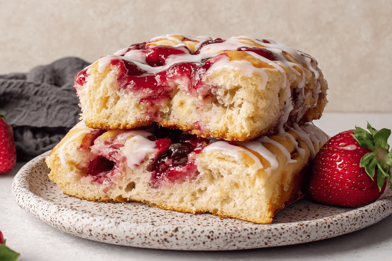 Quick Jam Donut Focaccia Recipe