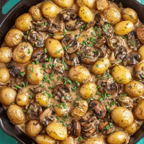 Roasted Mushroom and Potato Delight Recipe