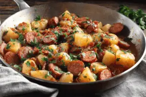 Saucy Hungarian Red Potato Goulash