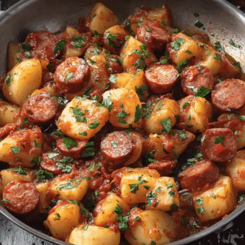 Saucy Hungarian Red Potato Goulash Recipe
