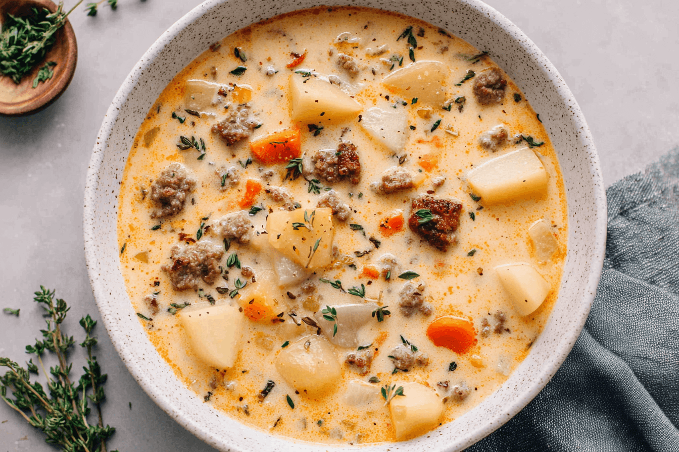 Sausage Potato Soup Recipe