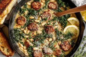 Sausage and White Bean Skillet