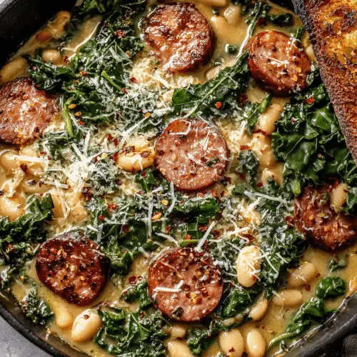 Sausage and White Bean Skillet Recipe