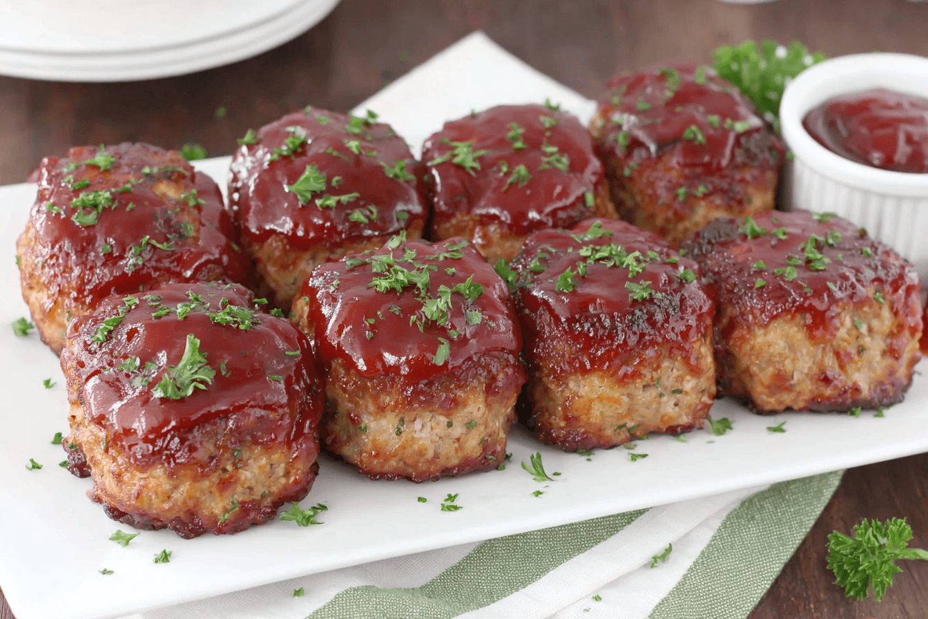 Savory Mini Meatloaves Recipe