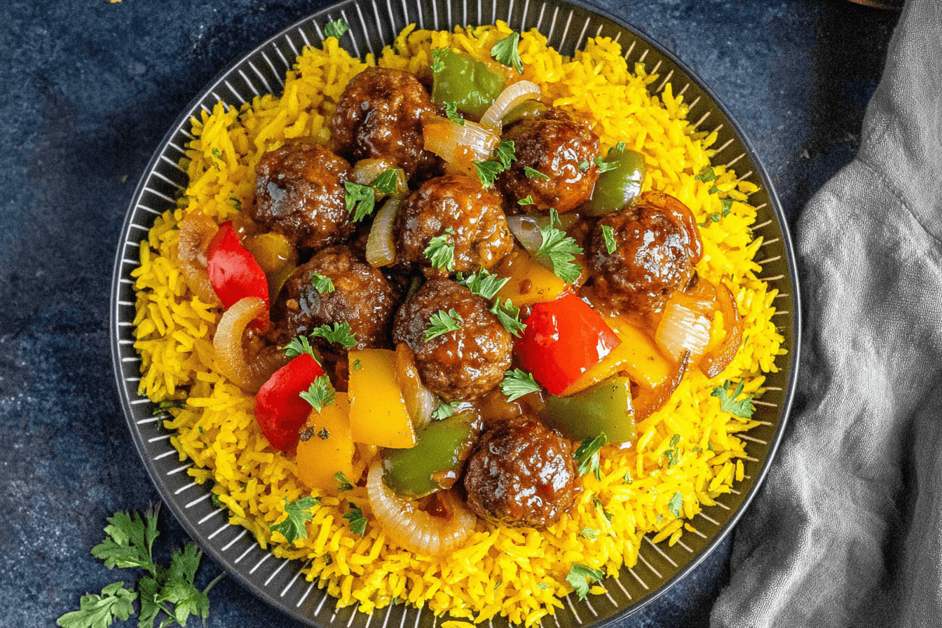 Sweet & Sour Meatballs Recipe