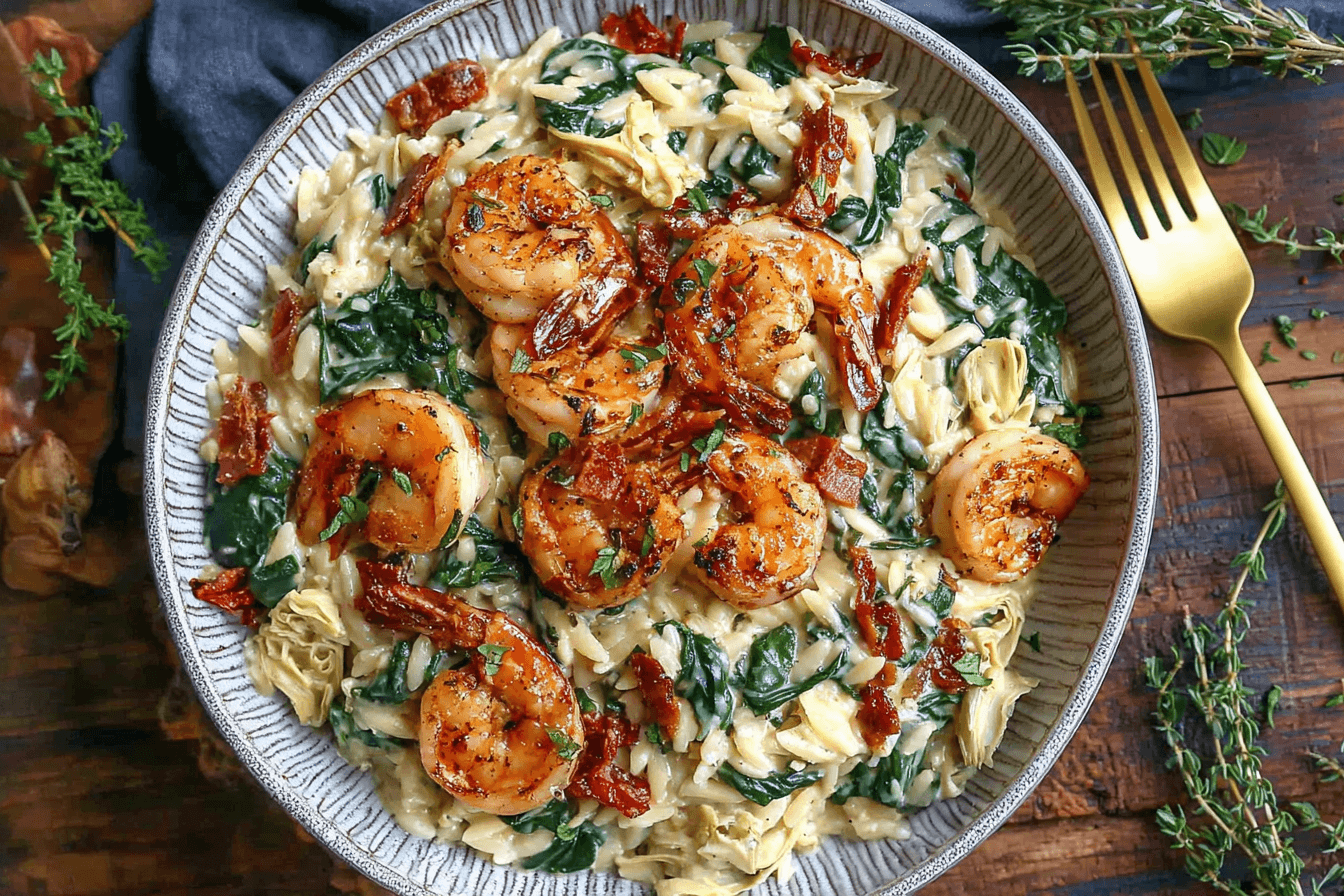 Shrimp and Orzo Delight Recipe