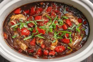 Slow Cooker Balsamic Chicken