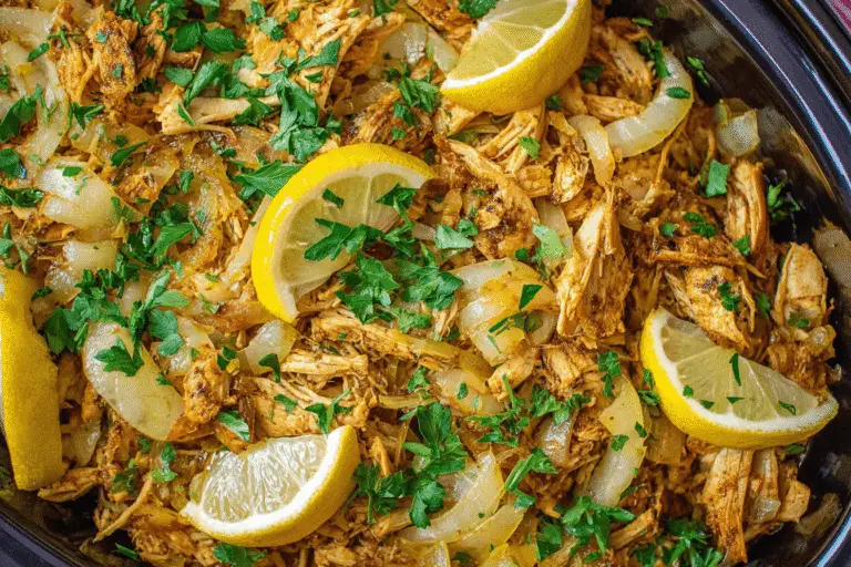 Slow Cooker Chicken Shawarma Recipe