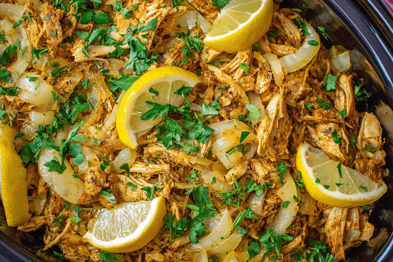 Slow Cooker Chicken Shawarma Recipe