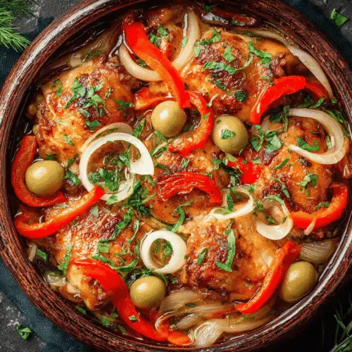 Slow Cooker Mediterranean Chicken Recipe
