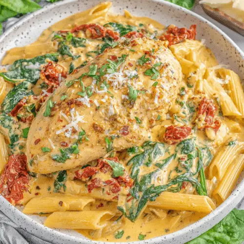 Slow Cooker Tuscan Chicken Recipe