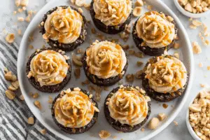 Snickers Brownie Bites