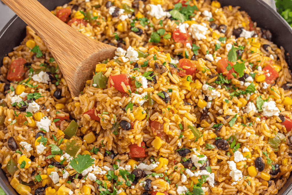 Large Southern Rice Easy Southwestern Rice Recipe - Quick, Flavorful One-Pan Meal