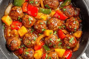 Sweet & Sour Meatballs